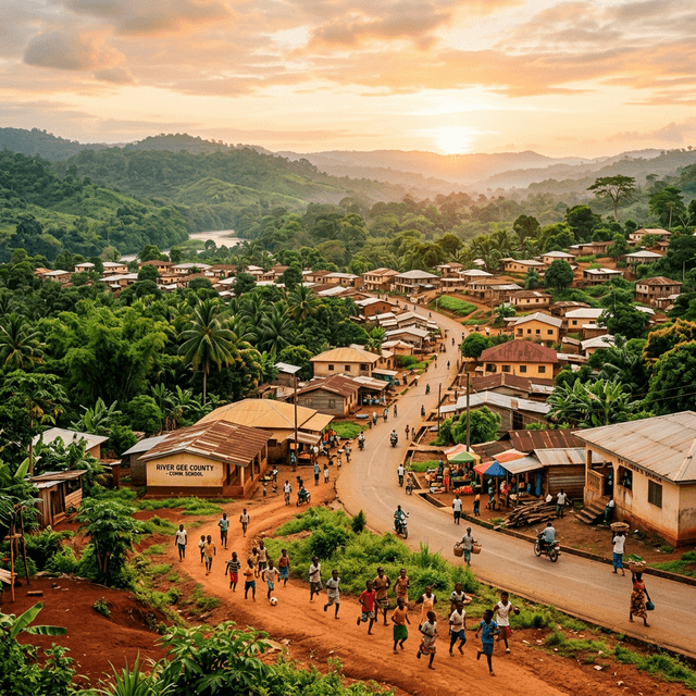 Aerial view of Sarbo Sweaken