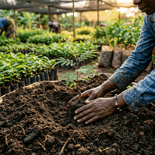 Acacia Melanoxylon Nursery